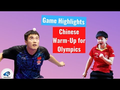 Game Highlights for 2020 Chinese Warm-Up for Olympics