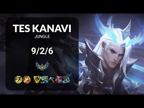 TES Kanavi Viego vs Lillia JUNGLE - KR CHALLENGER Patch 15.8