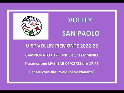 PIANALTO U17F Poirino- VOLLEY SAN PAOLO _ UISP PIEMONTE VOLLEY_ 2022/23  Under 17  Fem
