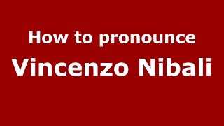 How to pronounce Vincenzo Nibali