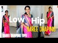 Low Hip Saree Draping Saree Draping Tips Saree Draping Tutorial