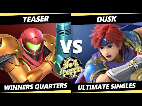 4o4 Smash Night 24 Winners Quarters - Teaser (Samus) Vs. Dusk (Roy, Game & Watch) SSBU Ultimate