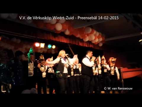 V.V. de Vêrkusköp Wieërt-Zuid - Preensebâl 14-02-2015
