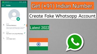 How to Get Free Indian #Virtual Number for #whatsapp Verfication #fakewhatsappnumber