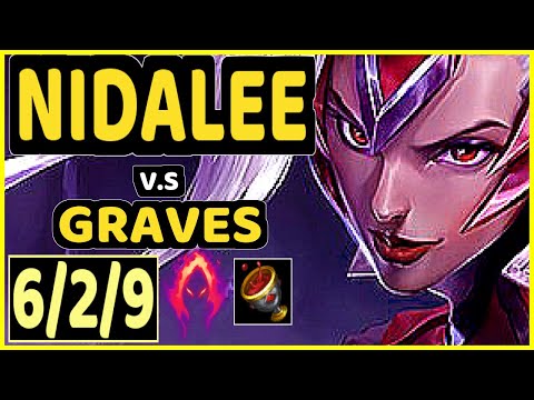 DJOKO (NIDALEE) vs GRAVES - 6/2/9 KDA JUNGLE GAMEPLAY - EUW Ranked MASTER