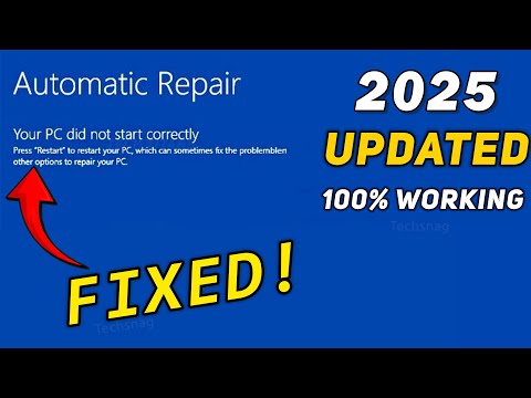 How To Fix Automatic Repair Loop in Windows 11 | Startup Repair Couldnt ...