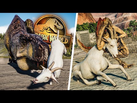 SOME OF THE BEST ANIMATIONS!! FIGHTS, KILLS, INTERACTINGS! - Jurassic World Evolution 2