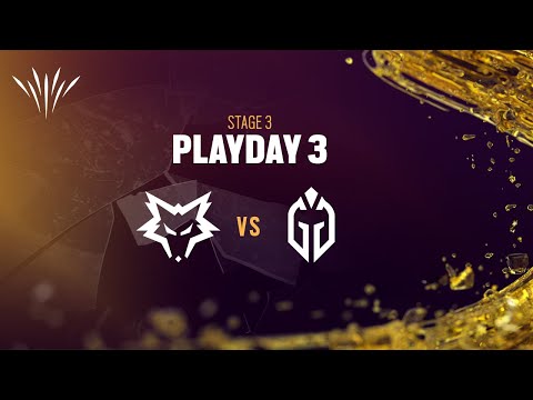DIRE WOLVES vs. GAIMIN GLADIATORS // South APAC League 2022 - Stage 3 - Playday #3