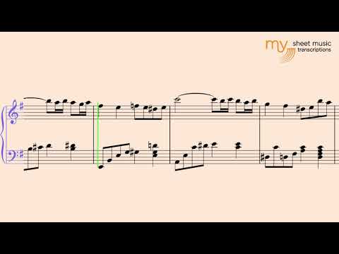 Adesh Kan Fi Nass-Fairuz (Amanda Lazkani) - Piano Sheet Music Transcription