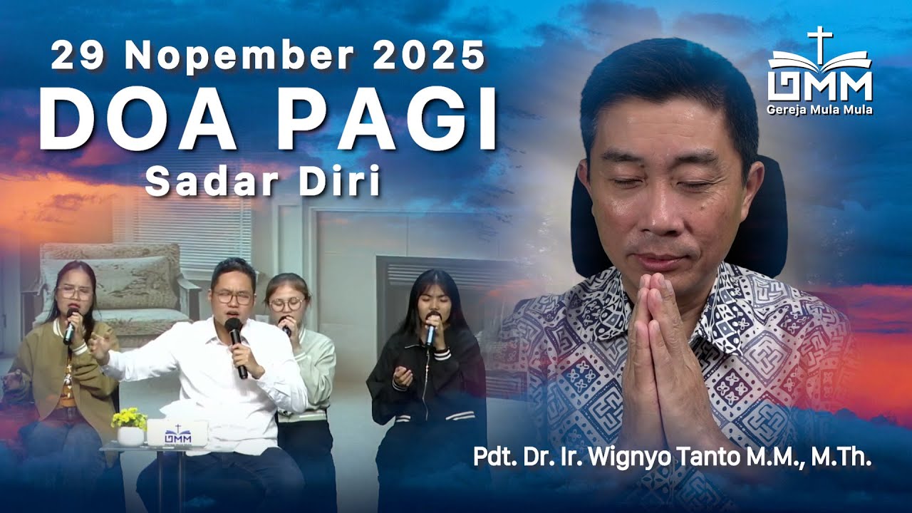 DOA PAGI | Sadar Diri – 29 November 2025 | Ps. Wignyo Tanto
