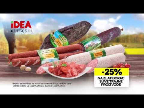 IDEA vikend akcija 3 - 5.11.2017.