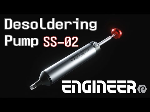 ENGINEER brand SS-02 Innovative Solder Sucker