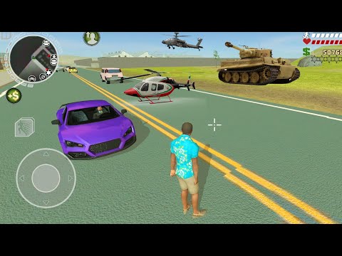 Miami Crime Vice Town (Miami Hero Fight on Road) Blue Miami Hero  - Android Gameplay HD