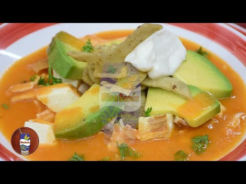 Sopa de tortilla a lo nica | María Esther López
