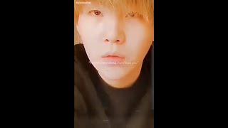Download lagu BTS- suga respond to' i don't understand but i love u ' on vlive || cute and lovely min yoongi mp3