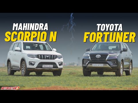 Mahindra Scorpio N meets Toyota Fortuner