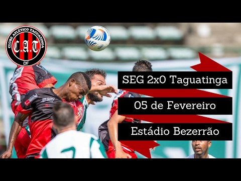 Candangão 2017 - 1ª Rodada - Gama 2-0 Taguatinga (Gols e Bastidores)