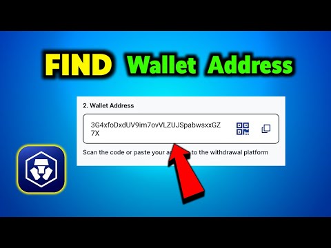 How To Find Any Crypto wallet Address on Crypto.com