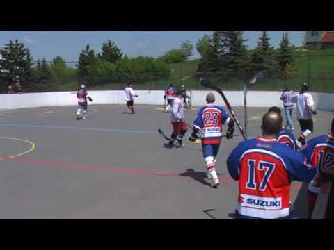 Hokejbal Bukovinka - Krupina 2 5 2009 goly