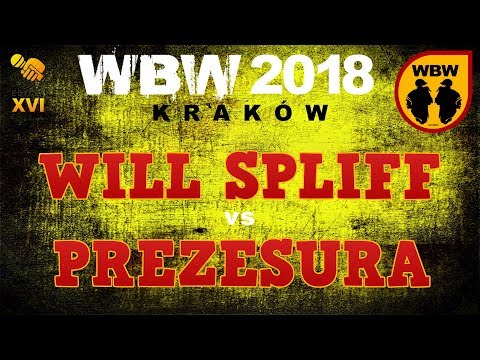 Will Spliff 🆚 Prezesura🎤 WBW 2018 Kraków (freestyle rap battle)