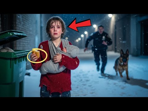 A Police Officer and His K-9 Found a 7-Year-Old Digging Trash — What They Discovered Shocked Him