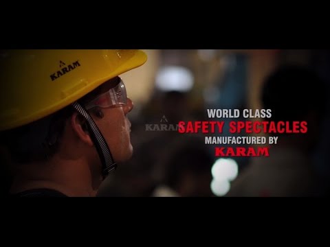 Polycarbonate karam safety goggles, frame type: plastic