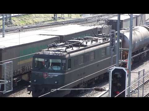 SBB Ae 6/6 "11404 Kanton Luzern" in Spiez [25.03.11]