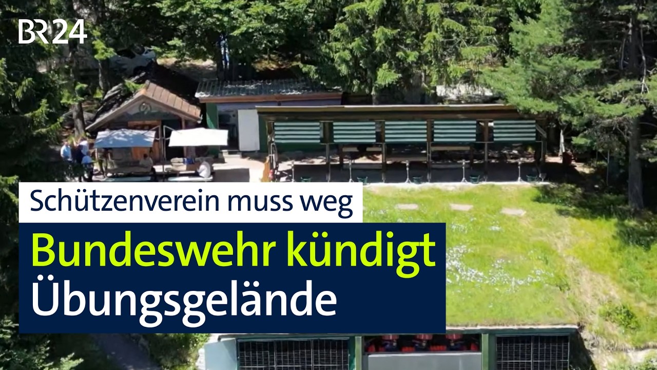 Bundeswehr kündigt Schützen das Übungsgelände | Abendschau | BR24