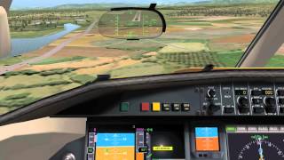 preview picture of video '[HD] X-Plane 10 Atterrissages à Bâle-Mulhouse'