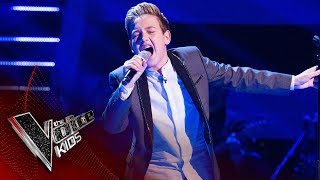 Riccardo performs &#39;Vision Of Love&#39;: Semi Final | The Voice Kids UK 2017