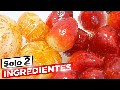 FRUTA CRISTALIZADA la receta PERFECTA de TANGHULU 😍🍓🍊 (2 Ingredientes) Los TIPS PERFECTOS # 808