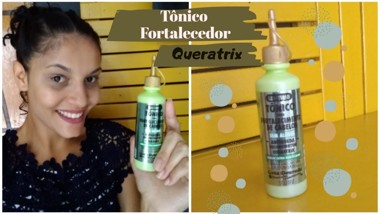 RESENHA TÔNICO FORTALECEDOR QUERATRIX GOTA DOURADA