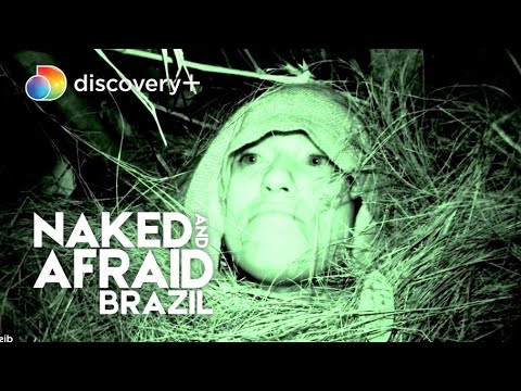 In Over Their Heads! Overnight in the Cold Colombian Jungle | Naked and Afraid: Brazil | discovery+