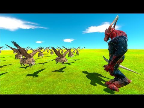 FLYING PIGS vs EVERY UNIT - Animal Revolt Batlle Simulator