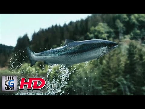CGI VFX Spot : "MOWI Salmon" - by Fido