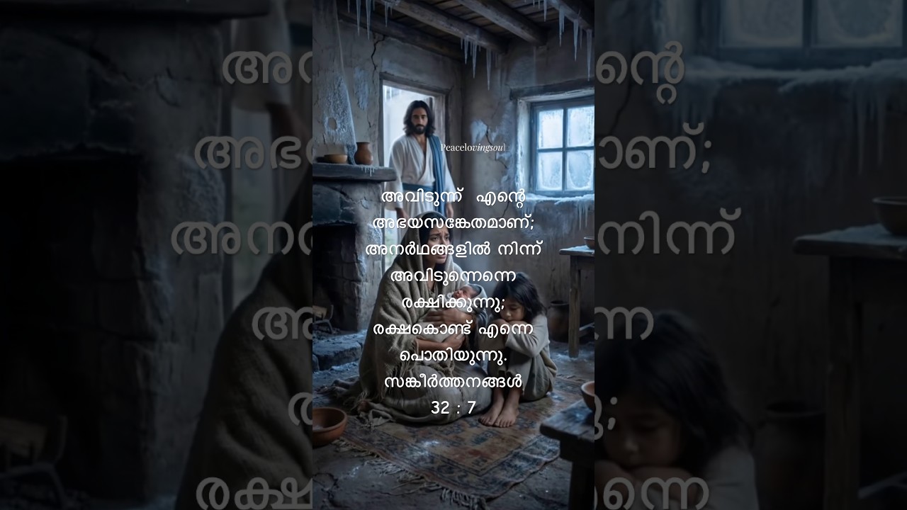 ✨Psalms  32 :  7✨✨സങ്കീര്‍ത്തനങ്ങള്‍ 32 : 7✨