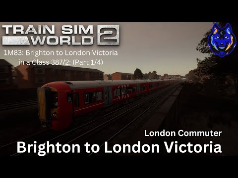 1M83: Brighton to London Victoria in a Class 387/2: (Part 1/4)