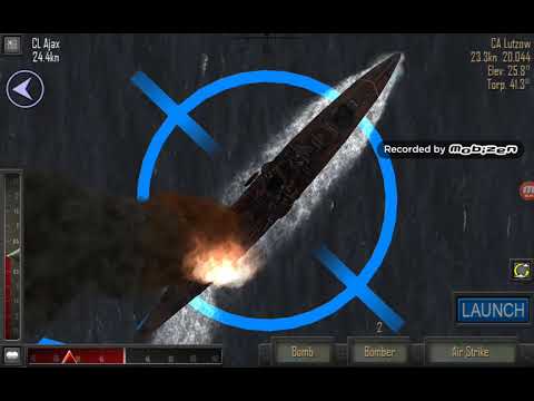 KMS Lutzow bombs the HMS Exeter atlantic fleet fun