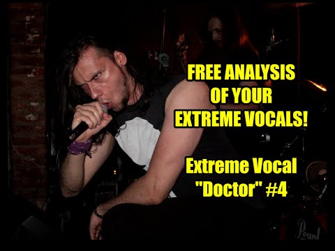 FREE ANALYSIS OF YOUR VOCALS #4 (How To Practice Fry Scream)