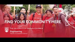 UBC Engineering: Find Your Community Here