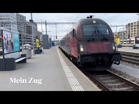 RJX Mitfahrt von Zürich HB nach Buchs SG (04.11.2022)