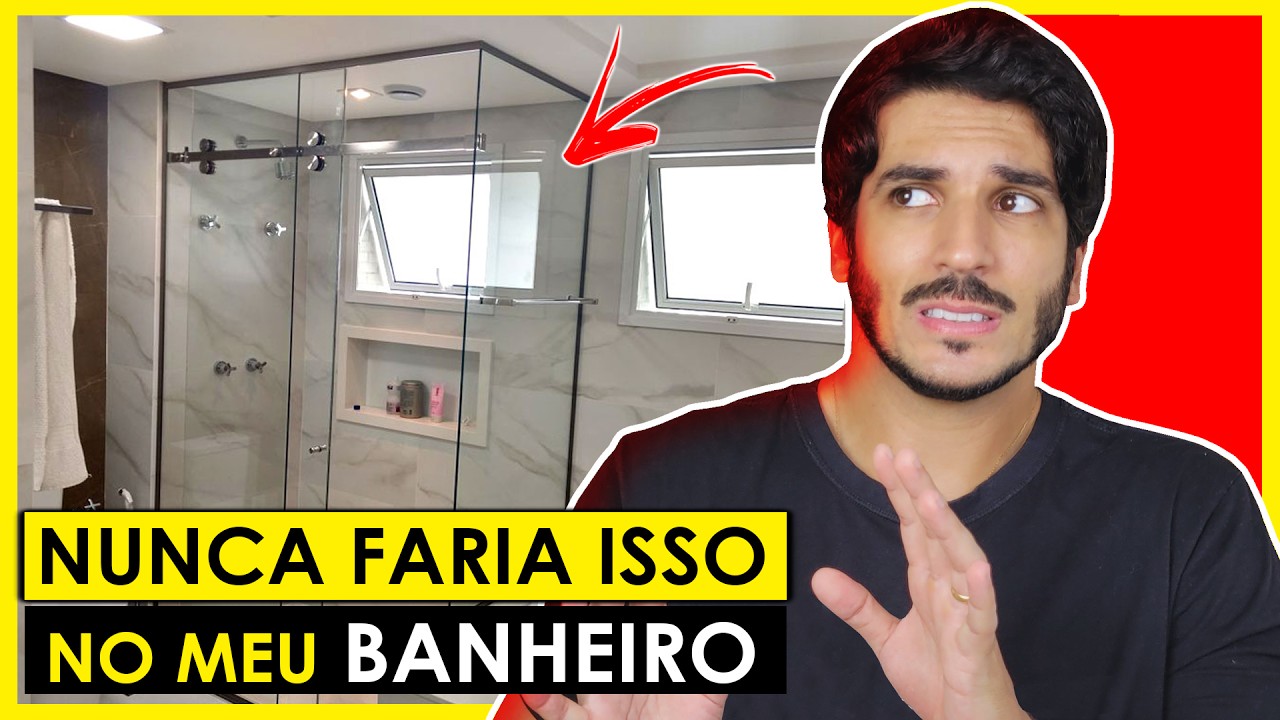 5 COISAS QUE EU AMO OU DETESTO EM BANHEIRO