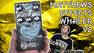 Video thumbnail for A Whale of a Fuzz | Matthews Effects Whaler V2 Demo & Review | Stompbox Saturday by Sean Pierce Johnson