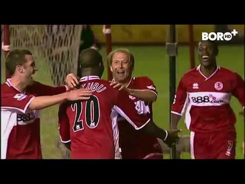 Gaizka Mendieta - Middlebrough vs Manchester United