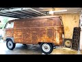 VW BUS RUSTY | REAR OIL SEAL LEAK FIXED! Volkswagen Restoration, CT's Garage & Good Old Mike Show!!!