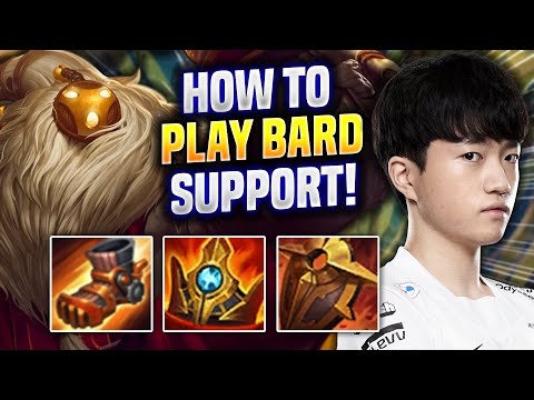 LEARN HOW TO PLAY BARD SUPPORT LIKE A PRO! - T1 Keria Plays Bard Support vs Rakan! | How to Support