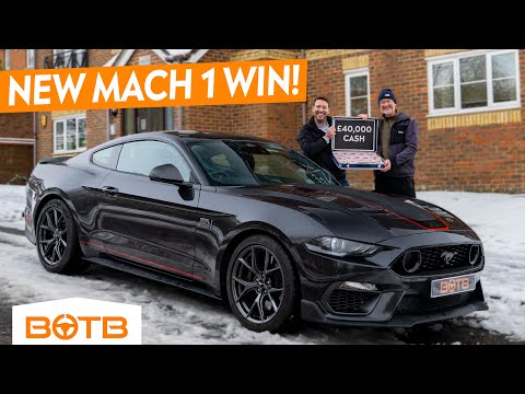 5.0 Engine SOUNDS AMAZING! New Ford Mustang Mach 1 + £40,000 CASH! BOTB CAR WINNER