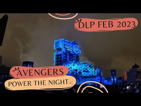 DISNEYLAND PARIS | NEW Avengers Power The Night FULL SHOW | Marvel Drone Show 2023
