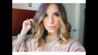 STYLING SHORT HAIR | GIVEAWAY