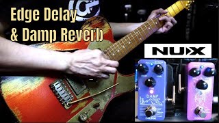 Video thumbnail for All the Reverb & Delay that you want in a small form factor! The NUX Damp Reverb and Edge Delay by Jon is just TOO LouD!!